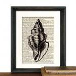 Beach Decor - Seashell Art ..