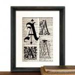 Letter A Monogrammed Gift P..