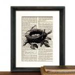 Bird Nest Art Print - Mothe..